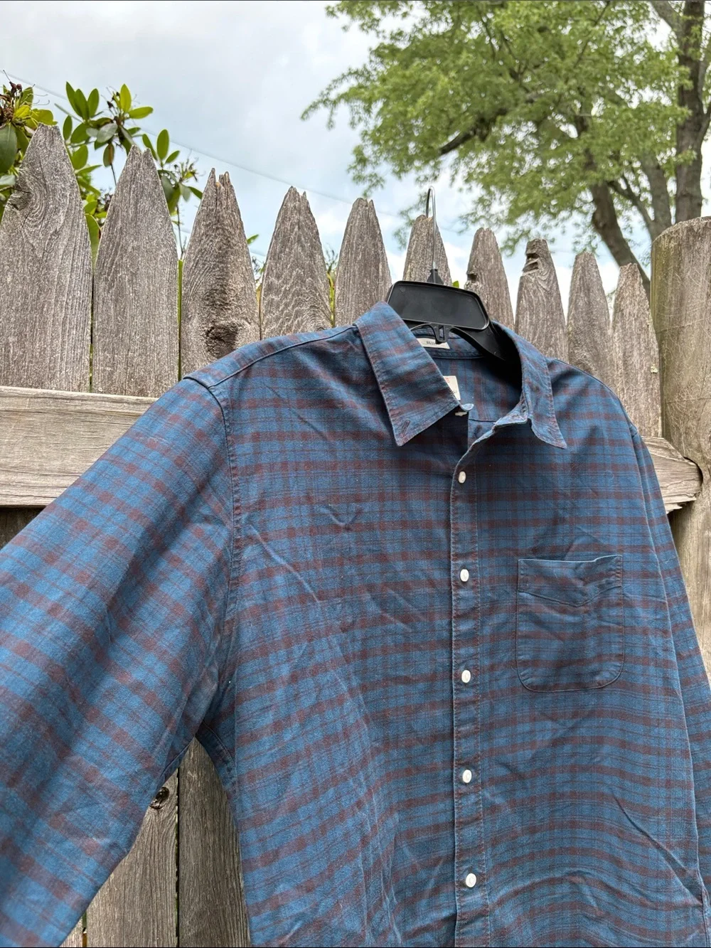 J. Crew large all cotton oxford!